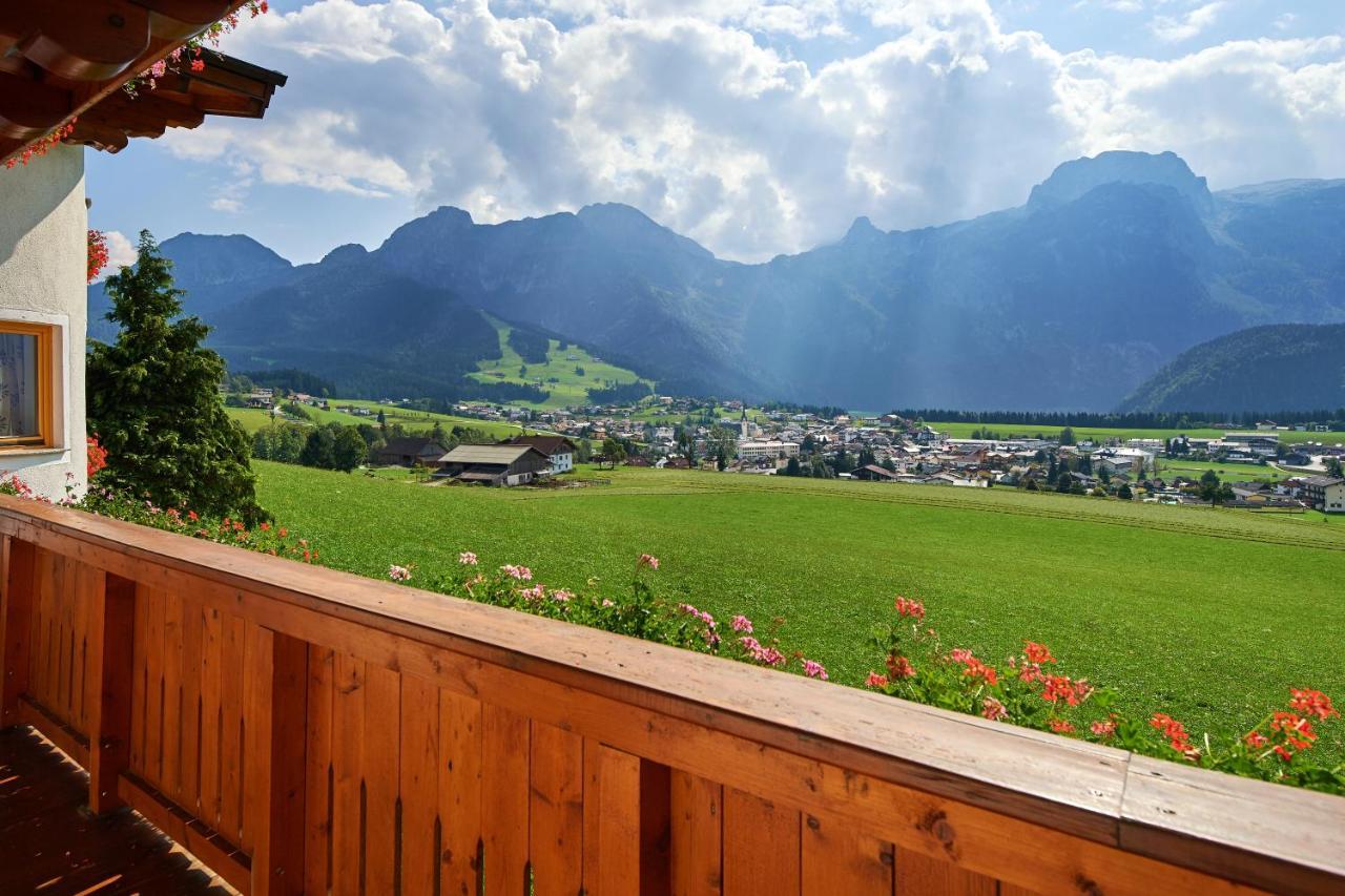 Apartamento Haus Panoramablick Abtenau Exterior foto